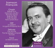 ピアノ・コンサート/Francois： Compiegne Recital 1954-chopin Liszt +debussy Ravel