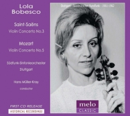 ᥵ (1835-1921)/Violin Concerto 3  Bobesco(Vn) Muller-kray / Stuttgart Rso +mozart Violin Co