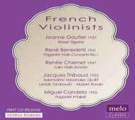 ʽ/French Violinists Gautier R. benedetti Chemet Thibaud Candela