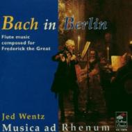 Baroque Classical/Bach In Berlin-flute Music Composed For Friedrich.2： Wentz(Fl) Musica Ad Rhenum