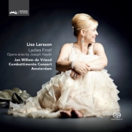 ϥɥ1732-1809/Ladies First!-opera Arias Lisa Larsson(S) Vriend / Combattimento Consort Amsterdam
