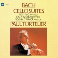 Cello Suite, 1, 4, 5, : Tortelier (1983)