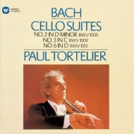 Cello Suite, 2, 3, 6, : Tortelier (1983)