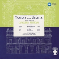 マスカーニ (1863-1945)/Cavalleria Rusticana： Serafin / Teatro Alla Scala Callas Di Stefano
