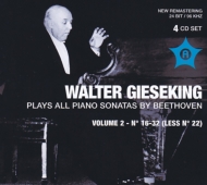 ١ȡ1770-1827/Piano Sonatas Vol.2 Gieseking