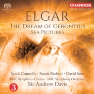 The Dream of Gerontius, Sea Pictures : A.Davis / BBC Symphony Orchestra & Choir, Connolly, Skelton, Soar (2SACD)(Hybrid)