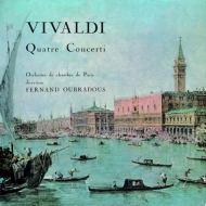 ヴィヴァルディ（1678-1741）/Concertos： Oubradous / Paris Co Heriche(Vn) Collot(Va) Pierlot(Ob) Etc