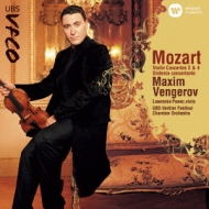 ⡼ĥȡ1756-1791/Violin Concerto.2 4 Sinfonia Concertante Vengerov(Vn) / Verbier Festival Co