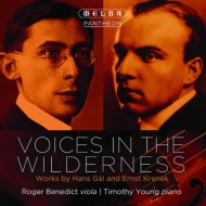 Krenek Viola Sonata, Solo Sonata, Hans Gal Viola Works : Roger Benedict(Va)Timothy Young(P)