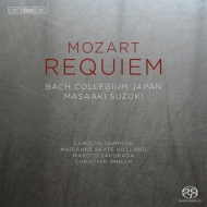 モーツァルト（1756-1791）/Requiem Etc： Suzuki 鈴木雅明 / Bach Collegium Japan Sampson Kielland 櫻田亮 Immler