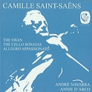 ᥵ (1835-1921)/Cello Sonata 1 2  Navarra(Vc) D'arco(P)