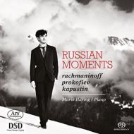 ピアノ作品集/Mario Haring： Russian Moments-rachamninov Prokofiev Kapustin (Hyb)