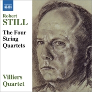 スティル、ロバート（1910-1971）/String Quartet 1 2 3 4 ： Villiers Q