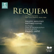 Requiem, Etc: P.jarvi / Paris.o & Cho Jaroussky Goerne