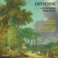 ドヴィエンヌ（1759-1803）/Comp. flute Concertos： Adorjan(Fl) Stadlmair / Munich Co