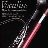 Bassoon Classical/Vocalise-music For Bassoon  Piano Massimo Data(Fg) Barbarsechi(P)
