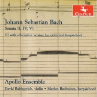 Хåϡ1685-1750/Violin Sonata 2 4 6  Apollo Ensemble D. rabinovich(Vn) Boshuizen(Cemb)