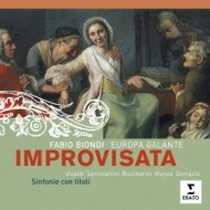 Baroque Classical/Name Sinfonias-vivaldi Boccherini Etc Biondi / Europa Galante