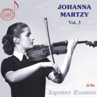 ヴァイオリン作品集/Johanna Martzy： South Africa Broadcast Recital ＆ Mozart J. s.bach： Concerto Bartok Suk