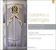 J.S.Bach Trio Sonatas, Schwenke Fugues : R.Goede(Org)(2CD)