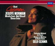 Carmen : Ozawa / French National Orchestra, Norman, Schicoff, Estes, Freni, etc (1988 Stereo)(2CD)