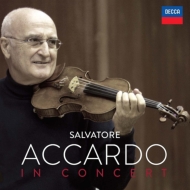 ヴァイオリン作品集/Accardo： Concerto Recordings-beethoven Brahms Sibelius Tartini Vivaldi