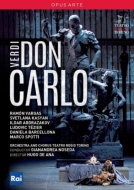 Don Carlo : De Ana, Noseda / Teatro Regio Torino, Vargas, Kasyan, Abdrazakov, Tezier, D.Barcellona, etc (2013 Stereo)(2DVD)