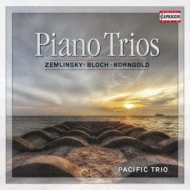 ˥Хʼڡ/Zemlinsky Korngold Piano Trio Bloch 3 Nocturnes Pacific Trio