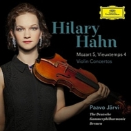 Mozart Violin Concerto No.5, Vieuxtemps Violin Concerto No.4 : Hilary Hahn(Vn)Paavo Jarvi / Deutsche Kammerphilharmonie
