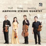 Amphion Sq: Grieg: String Quartet, 1, Janacek: Quartet, 2, Wolf