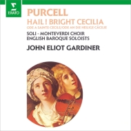 パーセル（1659-1695）/Ode To St Cecilia's Day： Gardiner / Monteverdi O ＆ Cho