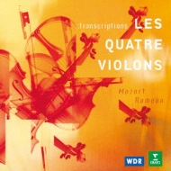 ʽ/Transcriptions For 4 Violins-mozart Rameau Les Quatre Violons