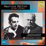 Chopin Piano Concerto No.1, Brahms Symphony No.3 : Pollini / Kletzki / French National Radio Orchestra (1960 Stereo)