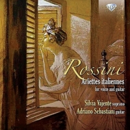 ˥Хڡ/Ariettes Italiannes For Voice  Guitar-carulli  Rossini Vajente(S) Sebastiani(G)