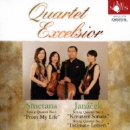 ʡ1854-1928/String Quartet 1 2  Quartet Excelsior ƥåȡ륷 +smetana Quartet 1