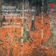 ֥顼ॹ1833-1897/Cello Sonata 1 2  Bylsma(Vc) Orkis(P) +schumann (Ltd)