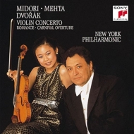 ɥ륶1841-1904/Violin Concerto Romance Carnival Midori(Vn) Mehta / Nyp (Ltd)
