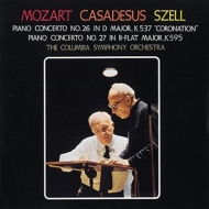 ⡼ĥȡ1756-1791/Piano Concerto 26 27  Casadesus(P) Szell / Columbia So (Ltd)