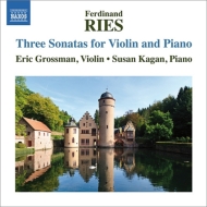꡼եǥʥȡ1784-1838/Violin Sonatas Vol.1 Grossman(Vn) S. kagan(P)