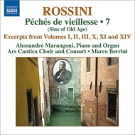 ロッシーニ（1792-1868）/Piano Music Vol.7： Marangoni(P) Berrini / Ars Cantica Consort ＆ Cho