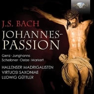 Хåϡ1685-1750/Johannes-passion Guttler / Virtuosi Saxoniae C. genz Junghanns Schreie Roelze Markert