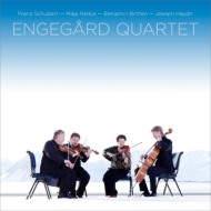 ڻͽնʽ/Engegard Q Schubert String Quartet 13 Britten Quartet 3 Ratkje Haydn (Hyb)(+blu-ray