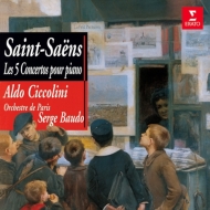 サン＝サーンス (1835-1921)/Comp. piano Concertos： Ciccolini(P) Baudo / Paris. o +le Carnaval Des Animaux： Pre