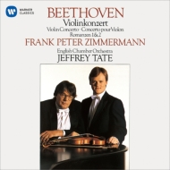 ١ȡ1770-1827/Violin Concerto Romances F. p.zimmermann(Vn) Tate / Eco