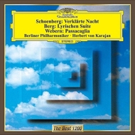 ٥륯1874-1951/Verklarte Nacht Karajan / Bpo +berg Webern