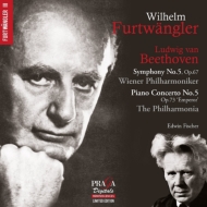 ベートーヴェン（1770-1827）/Sym 5 Piano Concerto 5 ： Furtwangler / Vpo Po E. fischer(P) (1954 1951) (Hyb)