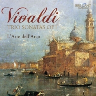 ǥ1678-1741/Trio Sonatas Op 1  Guglielmo / L'arte Dell'arco