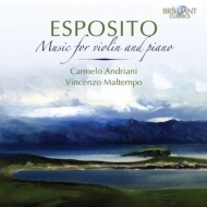 Esposito Michelle (1855-1929)/Works For Violin  Piano Andriani(Vn) Maltempo(P)