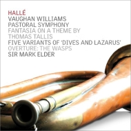 Symphony No.3, Tallis Fantasia, Dives & Lazarus, Wasps : Elder / Halle Orchestra, S.Fox(S)