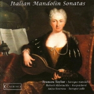 Italian Mandolin Sonatas: Frances Taylor(Mand)Aldwinckle(Cemb)A.strevens(Vc)